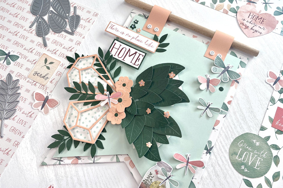 SPRING BANNER HOME DECOR