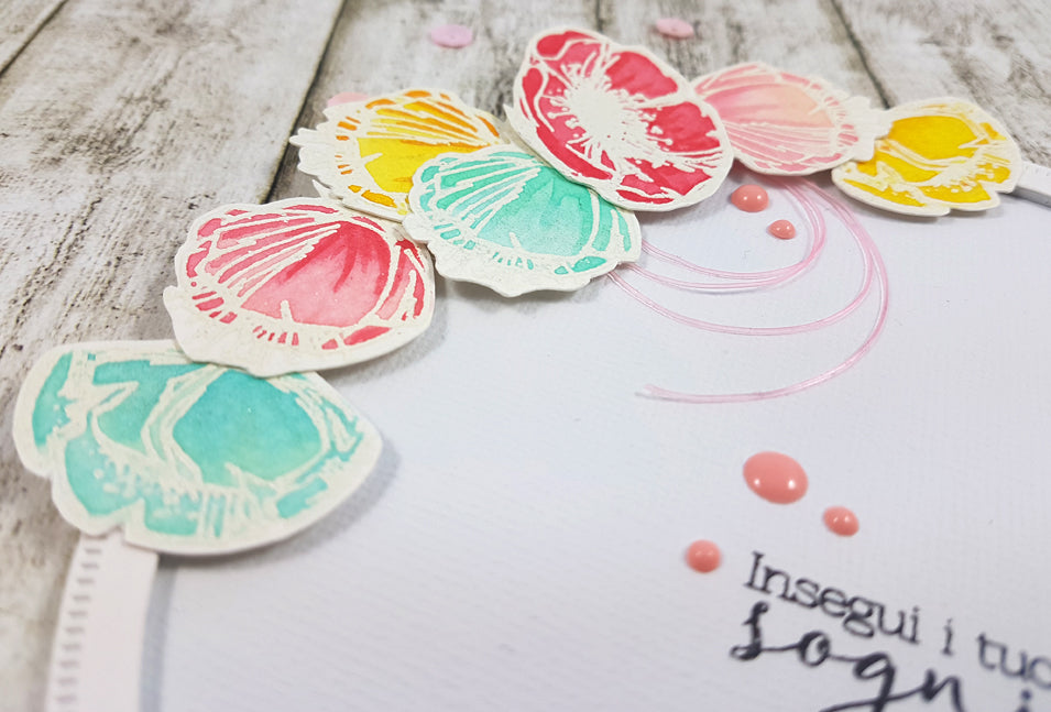 MY CLEAN AND SIMPLE CIRCLE CARDS.