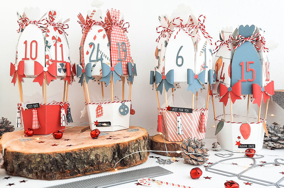 HOT AIR BALLOON ADVENT CALENDAR