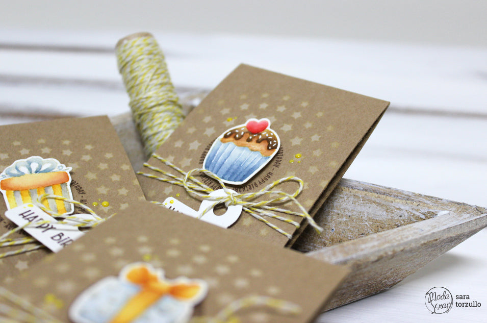 BIRTH-YAY MINI CARDS