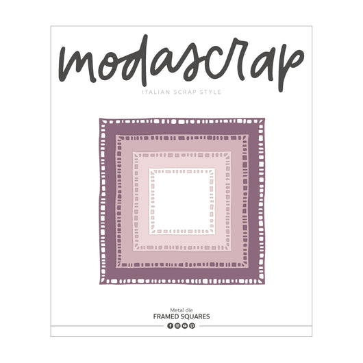 MODASCRAP FUSTELLA - FRAMED SQUARES