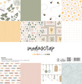 MODASCRAP - PAPER PACK HERBS AND FLOWERS 12x12"