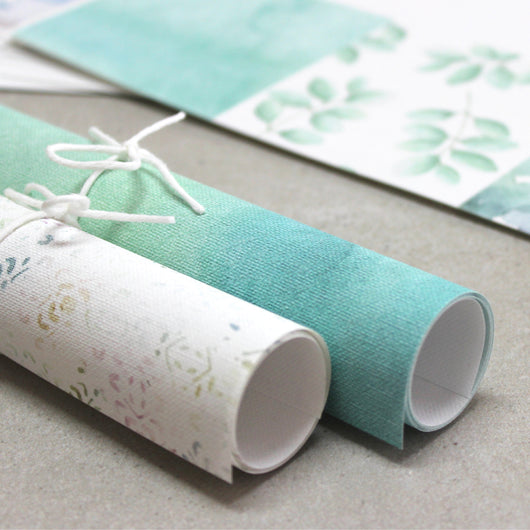 MODASCRAP COVERING PAPER - SPRING FLOWERS