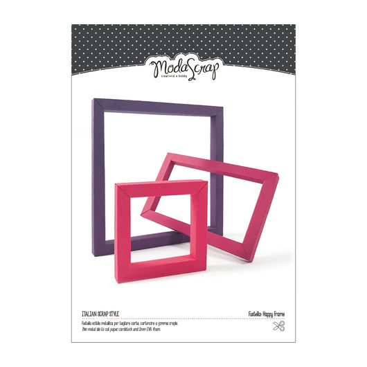 MODASCRAP DIE - HAPPY FRAME