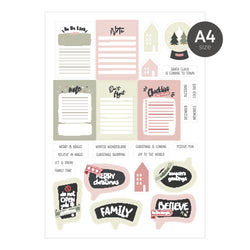 MODASCRAP DIE CUT - FLUFFY XMAS - DIGITAL EDITION