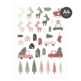 MODASCRAP DIE CUT - FLUFFY XMAS - DIGITAL EDITION