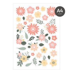 MODASCRAP DIE CUT - HAPPY FLOWERS - DIGITAL EDITION