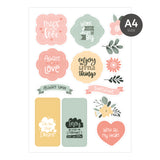 MODASCRAP DIE CUT - HAPPY FLOWERS - DIGITAL EDITION