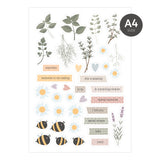 MODASCRAP DIE CUT - HERBS AND FLOWERS - DIGITAL EDITION