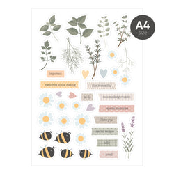 MODASCRAP DIE CUT - HERBS AND FLOWERS - DIGITAL EDITION