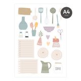 MODASCRAP DIE CUT - HERBS AND FLOWERS - DIGITAL EDITION