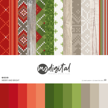 MODASCRAP - MERRY AND BRIGHT - DIGITAL EDITION