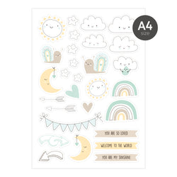 MODASCRAP DIE CUT - NEW BABY BOY - DIGITAL EDITION