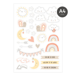 MODASCRAP DIE CUT - NEW BABY GIRL - DIGITAL EDITION