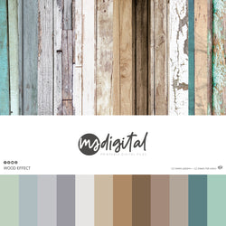 MODASCRAP - WOOD EFFECT - DIGITAL EDITION