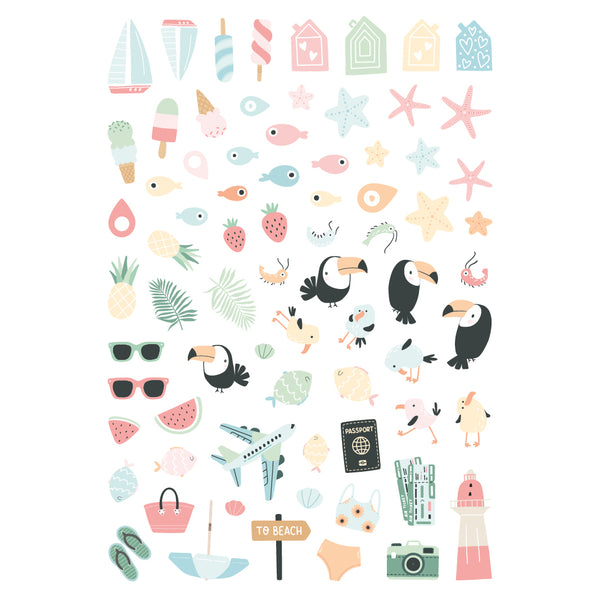 MODASCRAP DIE CUT - TROPICAL DREAM