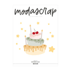 MODASCRAP DIE - BIRTHDAY CAKE