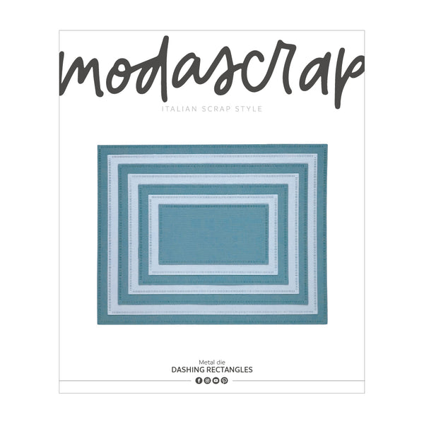 MODASCRAP FUSTELLA - DASHING RECTANGLES