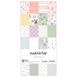 MODASCRAP - PAPER PACK BUNNY KISSES 6X12
