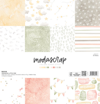 MODASCRAP - PAPER PACK DREAM BIG, LITTLE ONE 12x12
