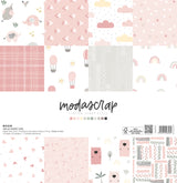MODASCRAP - PAPER PACK HELLO SWEET GIRL 12x12"