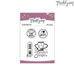 MODASCRAP CLEAR STAMPS MSTC 1-004 - SENTIMENTS