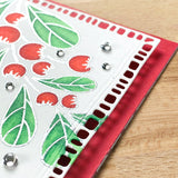 MODASCRAP CLEAR STAMPS - MISTLETOE BRANCH