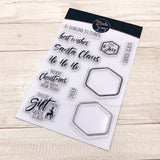 MODASCRAP CLEAR STAMPS - SANTA CLAUS