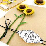 MODASCRAP CLEAR STAMPS - HONEY