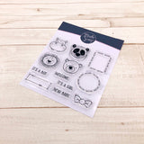 MODASCRAP CLEAR STAMPS - POSTAGE NEW BABY