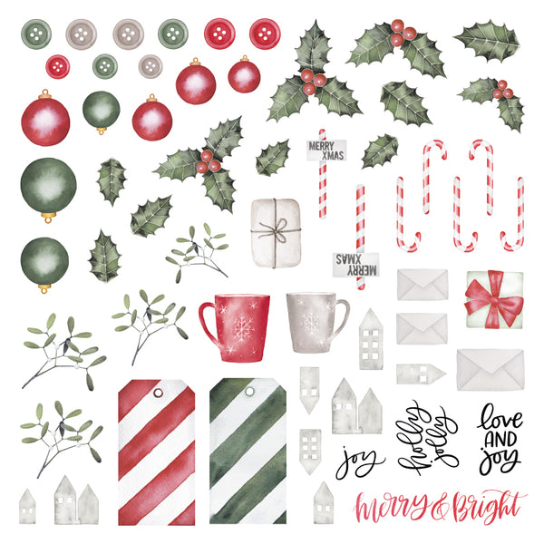 MODASCRAP DIE CUT - CHRISTMAS ITALIAN STYLE