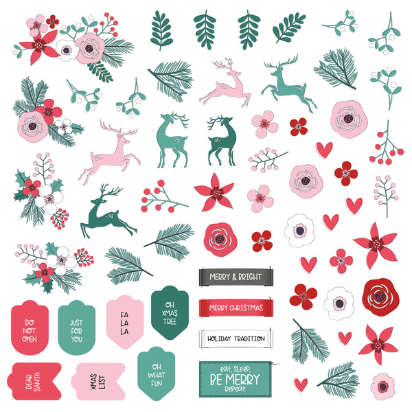 MODASCRAP DIE CUT - THE MAGIC OF CHRISTMAS