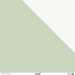 MODASCRAP - PASTEL LIGHT SAGE - DOUBLE FACE