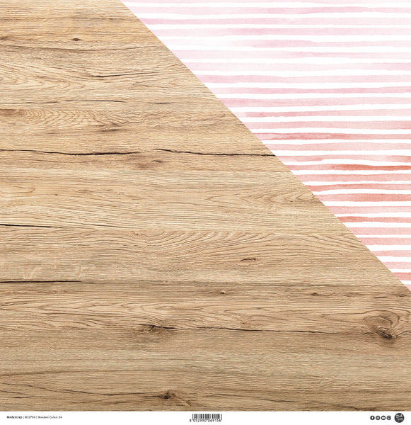 MODASCRAP - WOODEN COLORS 04 - DOUBLE FACE