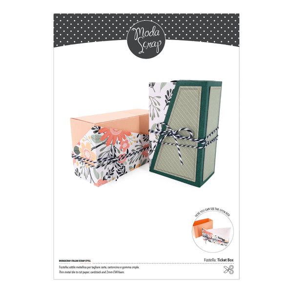 MODASCRAP DIE - TICKET BOX
