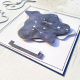 MODASCRAP GLUE RUB-ON - BIRTHDAY STARS