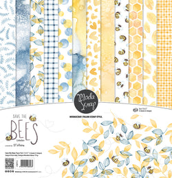 MODASCRAP - PAPER PACK SAVE THE BEES 12x12