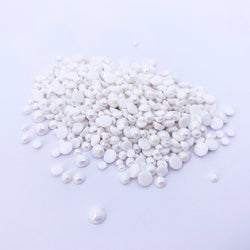 MODASCRAP - SEMI PEARLS CERAMIC WHITE